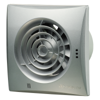 Осьовий енергозберігаючий вентилятор ВЕНТС 100 Квайт алюм. лак