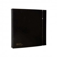 Витяжний вентилятор з таймером Soler&Palau SILENT-200 CRZ BLACK DESIGN-4C