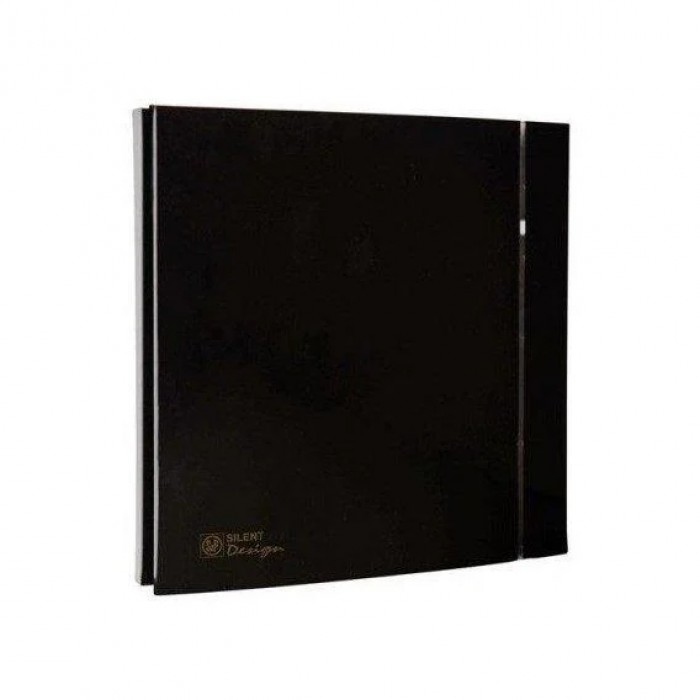Витяжний вентилятор з таймером Soler&Palau SILENT-200 CRZ BLACK DESIGN-4C