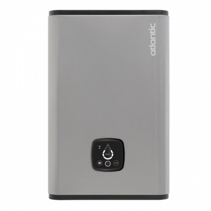 Водонагрівач побутовий електричний Atlantic Vertigo Steatite WI-FI 50 ES-MP0402F220-S WD (2250W) silver
