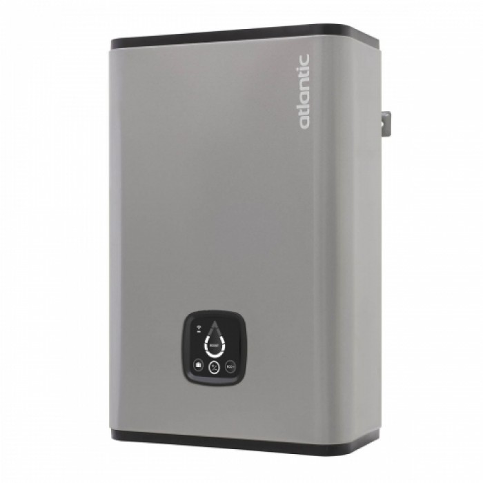 Водонагрівач побутовий електричний Atlantic Vertigo Steatite WI-FI 50 ES-MP0402F220-S WD (2250W) silver