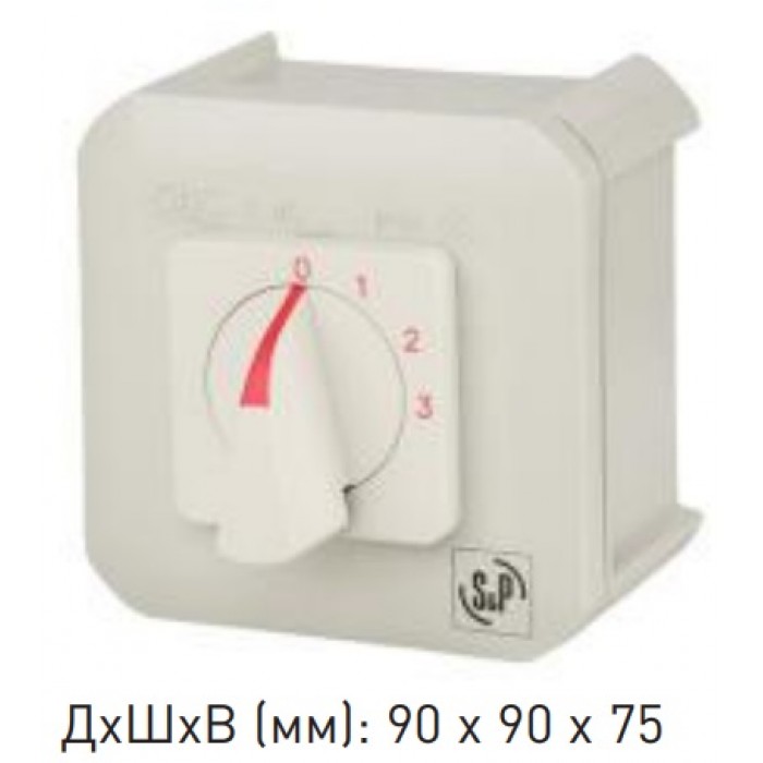 Регулятор швидкості SOLER&PALAU COM-3 для трьохшвидкісних вентиляторів