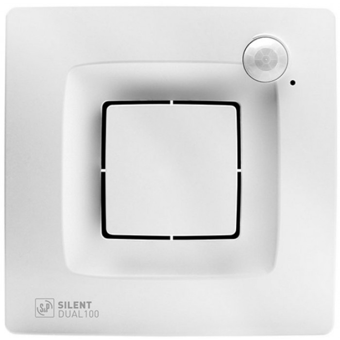 Витяжний вентилятор SILENT DUAL 200 (220-240V 50/60Hz) з таймером, датчиком руху та вологості