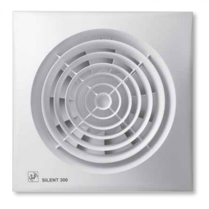 Витяжний вентилятор з таймером і гігростатом Soler&Palau SILENT-300 CHZ